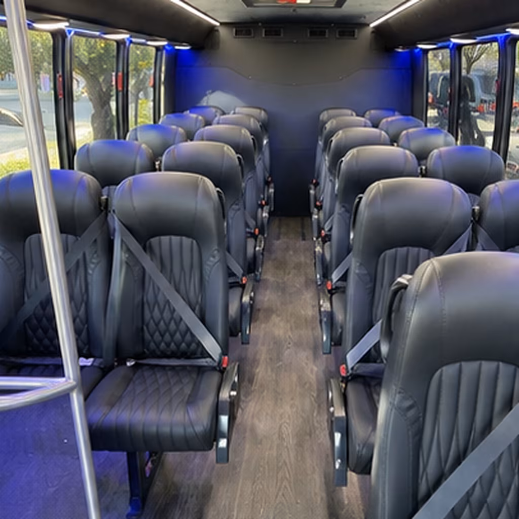 can i book a one way a round trip or a multi day package for a bus rental in mount pleasant