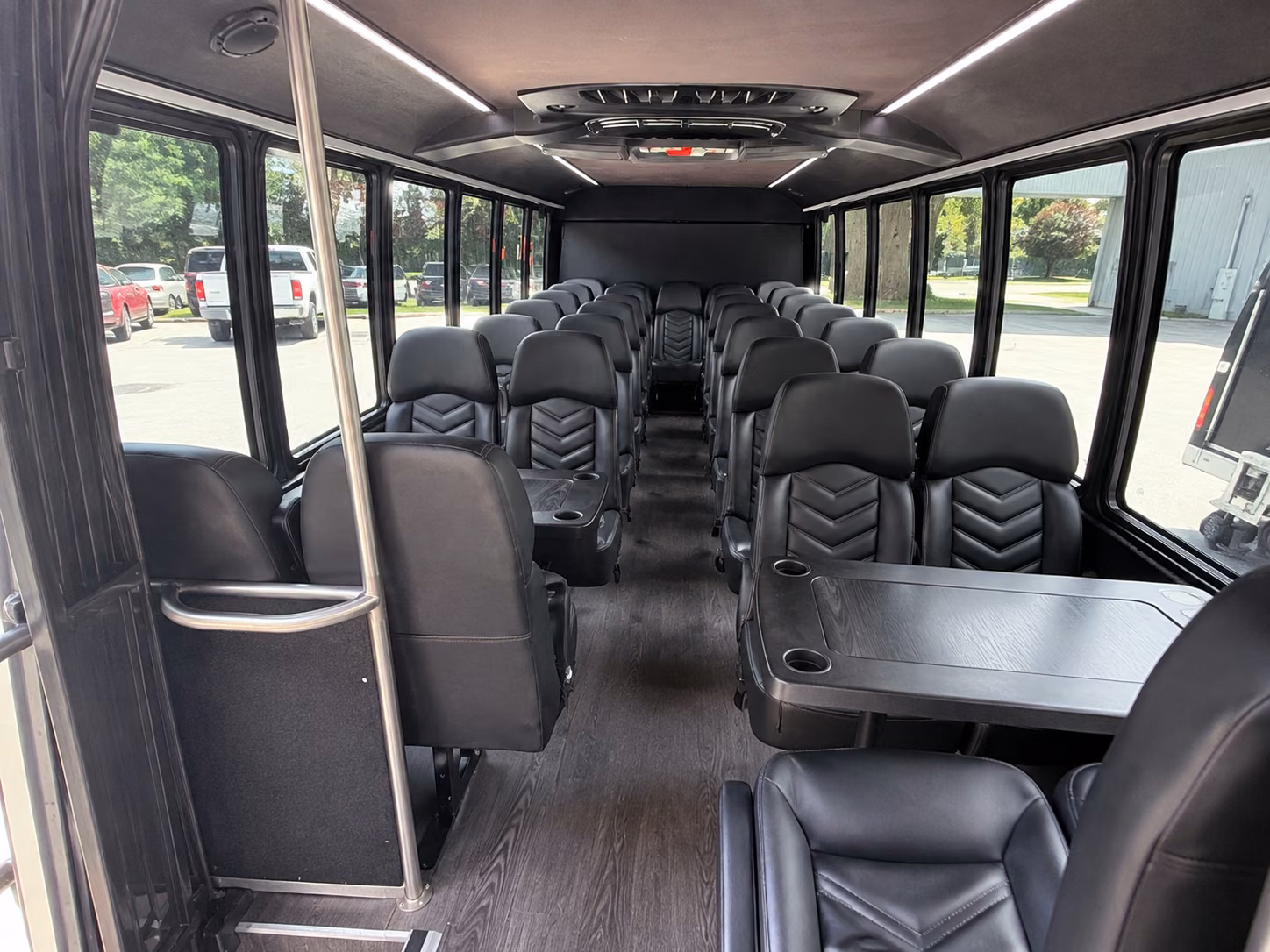 charter bus rentals for large mount pleasant prom groups heading to charleston