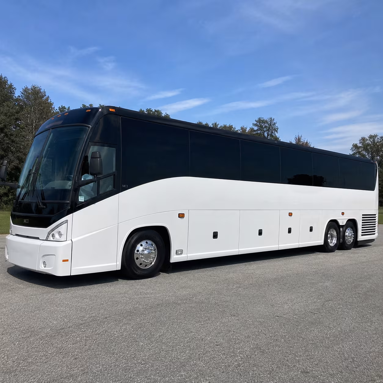 corporate shuttle buses and employee commuter routes
