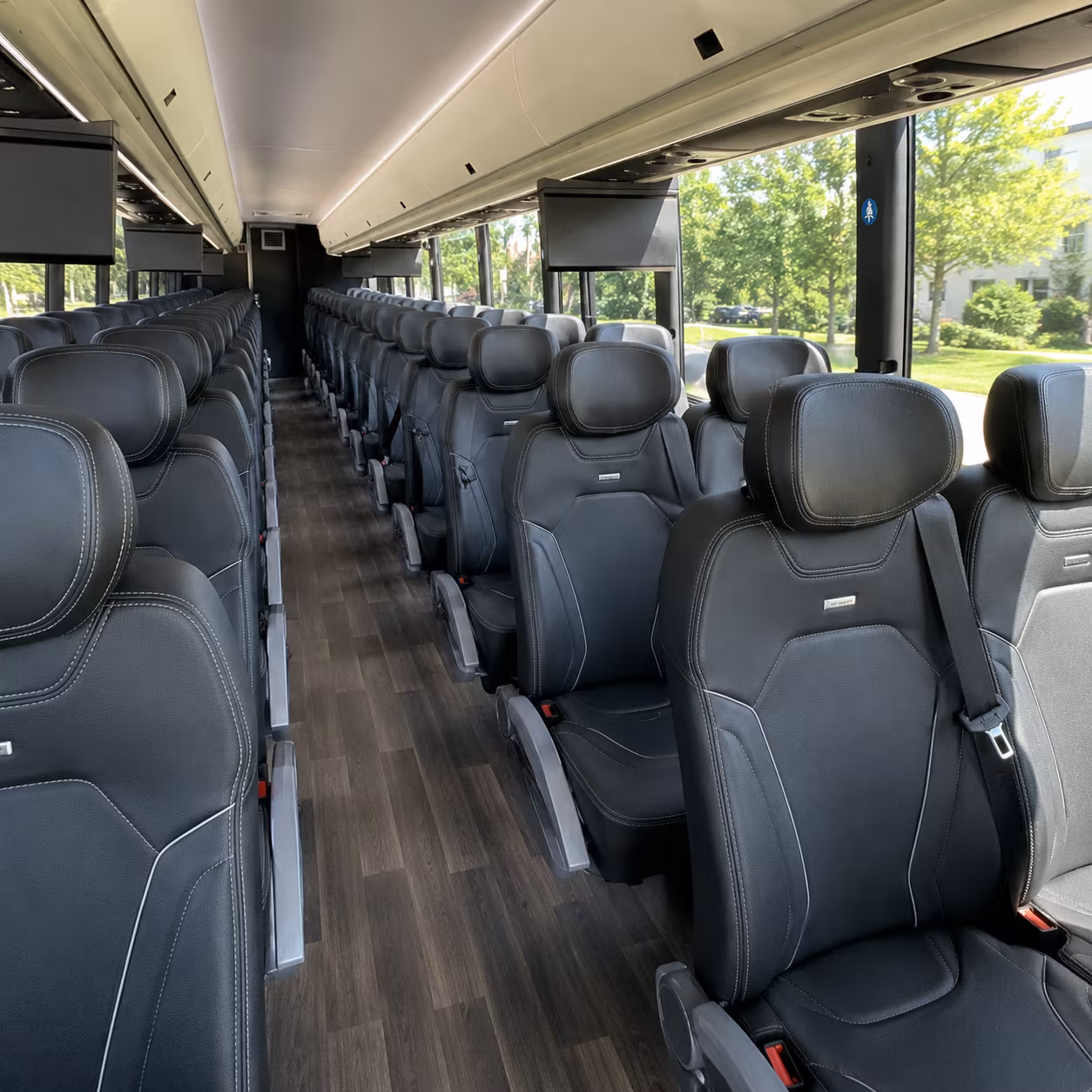 mount pleasant school event transportation onboard seating