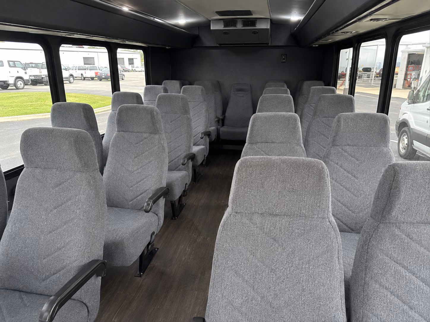 mount pleasant sporting event transportation onboard seating