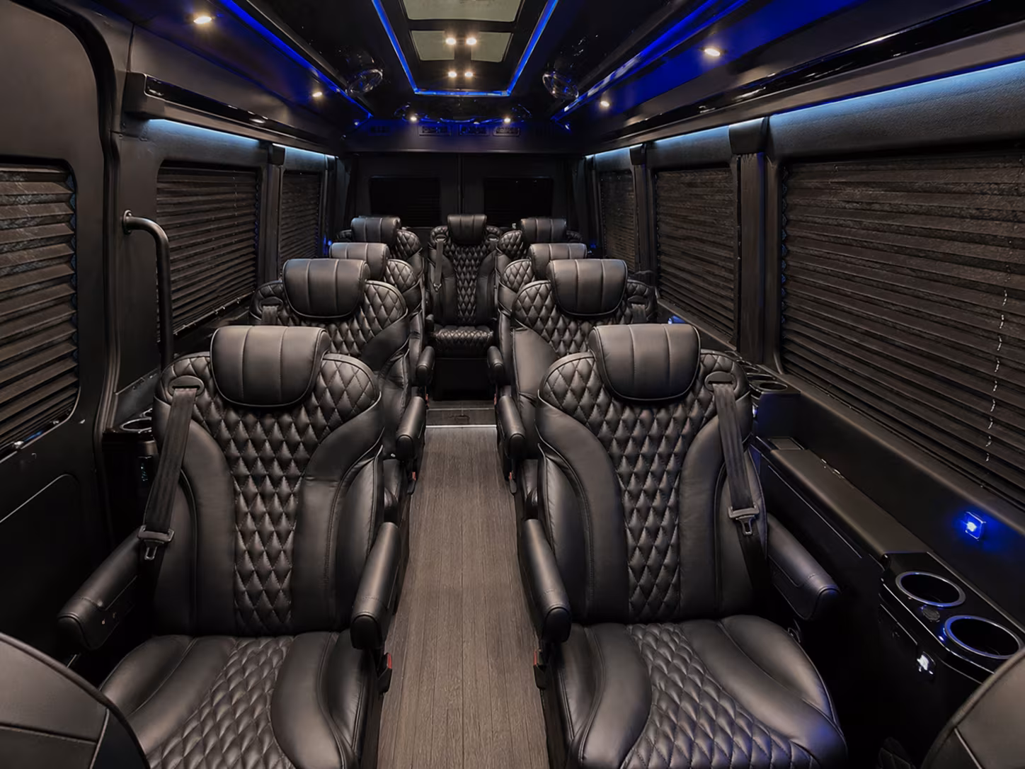 mount pleasant sprinter van with driver interior