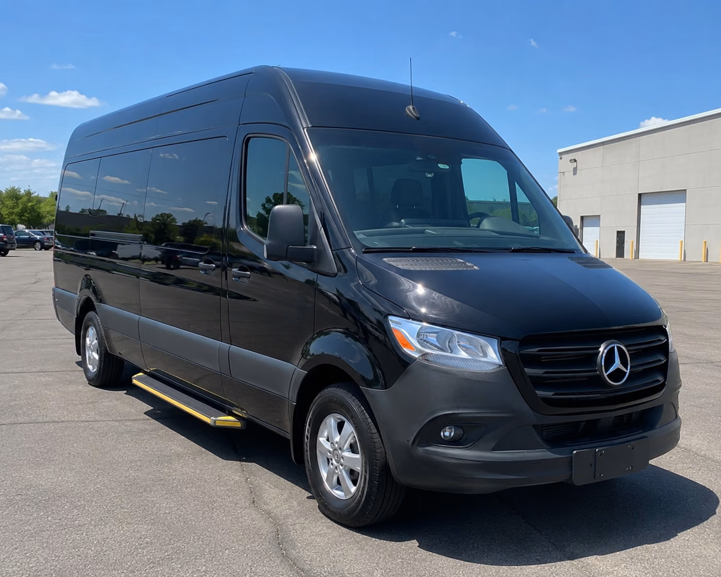 mount pleasant sprinter van with driver