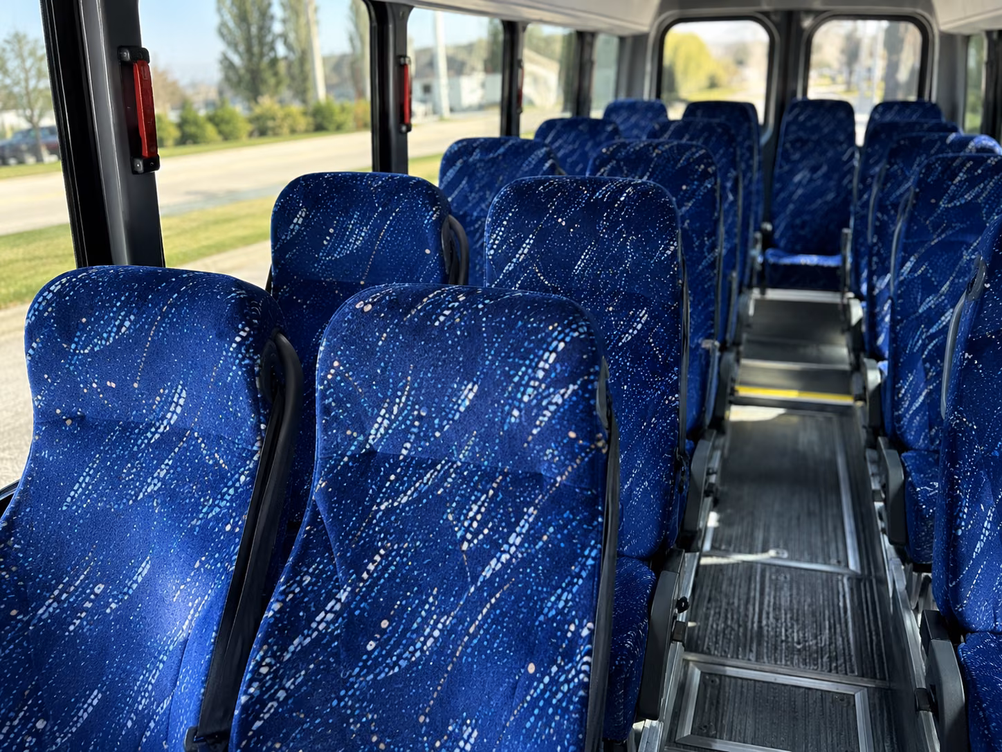 rent a bus in mount pleasant for prom night dinner and pre party stops